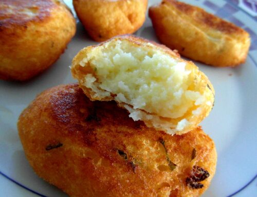 Sicilian Potatoes Croquettes