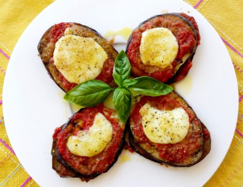 Baked “Pizzaiola” Grilled Aubergines