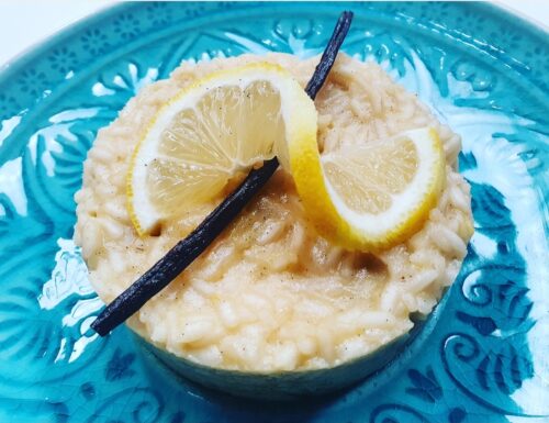 Vanilla & Ginger Risotto with Lime