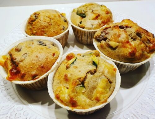Savory Vegetables & Cheese Muffins
